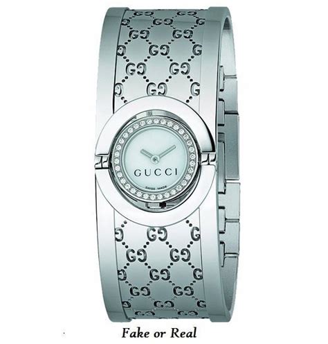 gucci quartz watch real or fake|gucci quartz watch stainless steel.